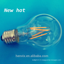 Nouvelle ampoule à LED à levier chaud, ampoule LED à style edison, ampoules munies à LED